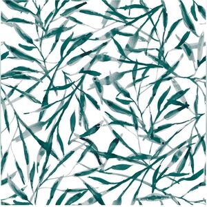 Tempaper & Co. Watercolor Leaves Removable Peel & Stick Wallpaper Viridian  Gree